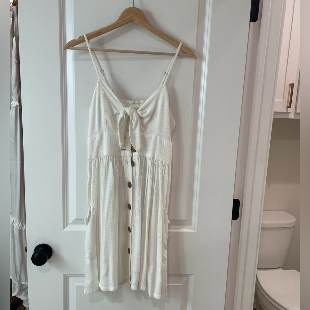 Roxy white sundress